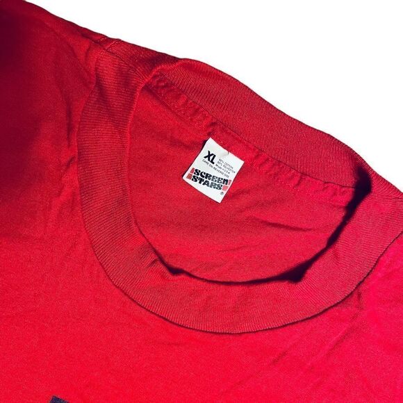 Vintage J. R. Superstar Red T-shirt - Picture 2 of 4